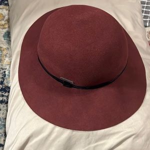 Purple Kangol Hat, wide brimmed hat